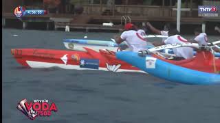 Highlights of the Vodafone race Tahiti 2021 won by Shell Va’a 🌊🇵🇫 [upl. by Yllod719]