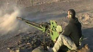 Russian Weapons 145 MM ZPU RPG 7 VOG 25 and 127MM DSHK Firing [upl. by Rednirah]