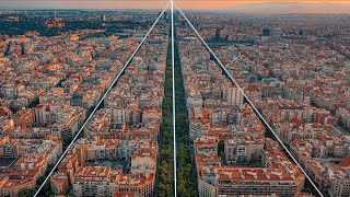 Así es Barcelona vista desde un DRONE en 4k60 ⇒ ESPECTACULAR [upl. by Suzetta]