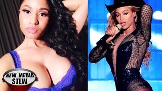 BEYONCE NICKI MINAJ Flawless New Song Raps about Leaving JAY Z [upl. by Ginzburg533]