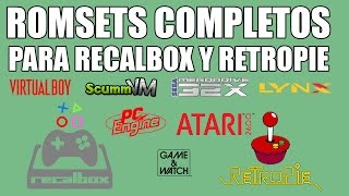 Romsets completos para Recalbox y Retropie  Parte 2 [upl. by Pelagi208]