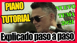 Piano Tutorial 🎹MARES de MIEL🐝de Alejandro Sanz [upl. by Joselyn]