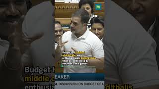 Union Budget has stabbed middle class in the back Rahul Gandhi [upl. by Felicio]