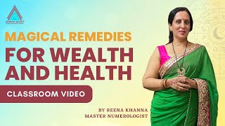 Magical remedies for wealth and health  Numerologist Reena Khanna [upl. by Argus]