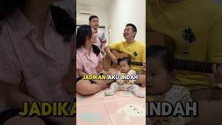 JADIKAN AKU INDAH COVER  by Michaelrendyw amp Family ❤️ [upl. by Pirnot]