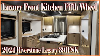 Luxury Front Kitchen Fifth Wheel 2024 Riverstone 391FSK by Forestriver RVs at Couchs RV Nation [upl. by Saunder]