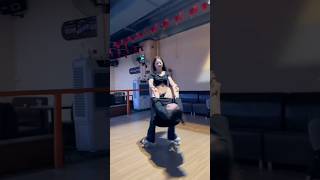 Nashe Si Chadh Gayi  nashe si chadh gayi remix  Korean girl skating video  shorts korean [upl. by Ellan]