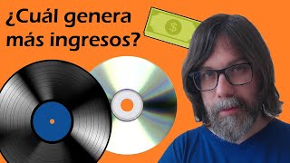 ¿QUÉ GENERA MÁS DINERO EL VINILO O EL CD [upl. by Philipa]