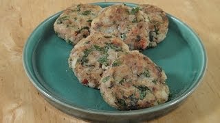 Tuna Fish Cakes  Healthy Recipe  Sanjeev Kapoor Khazana [upl. by Notyal]