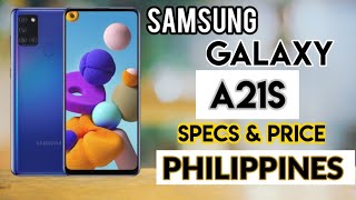 Samsung Galaxy A21s  Looks Specs Features and Price  PHILIPPINES [upl. by Jemina295]