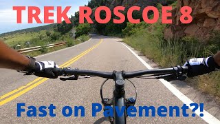 Trek Roscoe 8 Ultimate Test on Pavement  How did it do [upl. by Hirz]