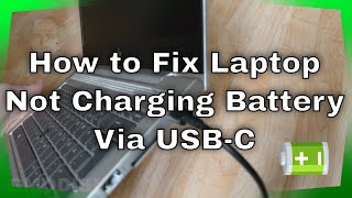 How to Fix Laptop Not Charging Battery Via USBC  HP EliteBook 8308601040 G4G11 Common Solution [upl. by Dougy]