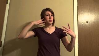 A Basic Course in ASL Vocab Lesson 12 [upl. by Pontus]