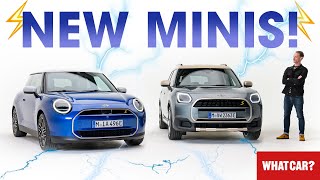 NEW Mini Cooper Electric REVEALED  Mini Countryman – best Minis ever  What Car [upl. by Akiram122]