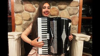 6252  Black Polverini C30 Piano Accordion LM 41 120 999 [upl. by Ecirtal804]