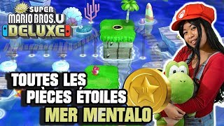 NEW SUPER MARIO BROS U DELUXE  PIECE ETOILE DE LA MER MENTALO [upl. by Blim]