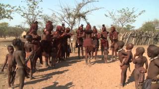 Kmen Himba  Namibie Afrika Hotelbusy Pangeo tours [upl. by Aytida757]