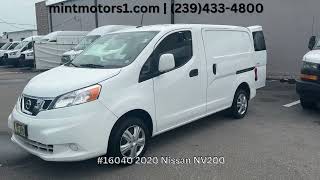 Low Mileage 2020 Nissan NV200  Mint Motors in Fort Myers FL  Best Cargo Vans amp Work Trucks in FL [upl. by Miah]