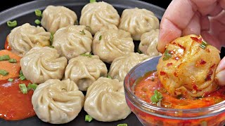 मोमोज बनानेका सबसे बेस्ट और आसान तरीका सारे पुराने तरीके भूल जाओगे  Veg Momos with Momos Chutney [upl. by Yokum]