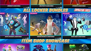 All Locker Bundles Item Shop ShowcasePreview Fortnite [upl. by Killion]