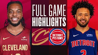 CAVALIERS at PISTONS  FULL GAME HIGHLIGHTS  March 1 2024 [upl. by Alden]