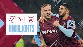 West Ham 31 Arsenal  Bowen amp Kudus On Target  Carabao Cup Highlights [upl. by Volny]