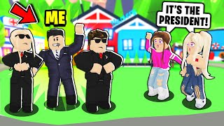 I WAS THE PRESIDENT OF ADOPT ME FOR 24 HOURS Roblox Adopt Me [upl. by Lednyk85]