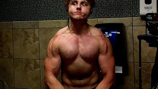 THROWING 225 LBS Chest Day [upl. by O'Neil]