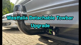 Westfalia Detachable Towbar upgrade [upl. by Aizirk]