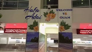 Let’s explore the beauty of Guam  Guam International Airport [upl. by Arahsit815]