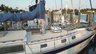 Beautiful Downeast 38 Sailboat [upl. by Gorlin]