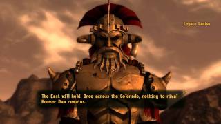 Fallout New Vegas  Max Speech Final Boss Lanius [upl. by Ecirtram]