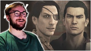 THIS GAME WAS AMAZING YAKUZA 0 ENDING REACTION CUTSCENES [upl. by Glennon]