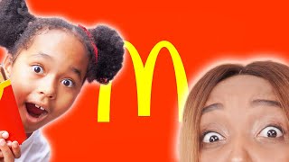 JE MANGE que du MCDONALDS 🍔 en voiture 🚗 Drive et Dégustation  mère et fille [upl. by Thordis]