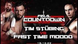 GWF Final Countdown 2022 Tim Stübing vs Fast Time Moodo [upl. by Mitchell]