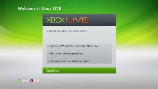 How to Join XBOX Live XBOX 360 V2 [upl. by Eslud]