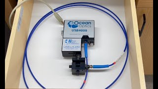 Ocean Optics USB4000 Spectrometer for Fluorescence [upl. by Yazbak]