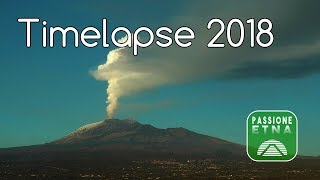 Etna  Timelapse 2018 [upl. by Jinny]