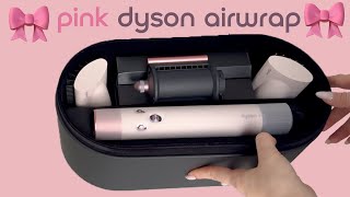 🎀 Unboxing Dyson Airwrap Ceramic PINK 🎀 [upl. by Hujsak]