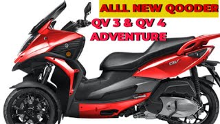 ALL NEW QOODER QV3 amp QV 4 ADVENTURE SCOOTERqooderaldevamoto4078 [upl. by Stilwell]