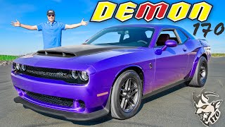 2023 Dodge Challenger SRT Demon 170 First Drive amp POV BEST Muscle Car Ever [upl. by Wincer329]