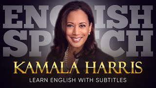 ENGLISH SPEECH  KAMALA HARRIS We’re not going back English Subtitles [upl. by Eng954]