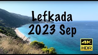 Lefkada Greece 2023 September 4K HDR [upl. by Nakashima]