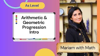 Arithmetic and Geometric Progression Introduction [upl. by Aicelet528]