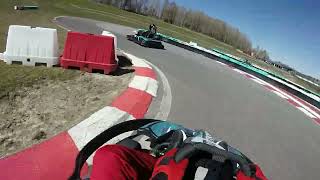 FKC onboard 2023 Karlskoga GoKart PRIX  Gelleråsen Arena  SemiFinal [upl. by Hussey]