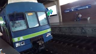 METRÔ DO RECIFE ALINHAMDO NA ESTAÇÃO DE CAJUEIRO SECO [upl. by Notsirb]