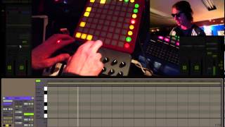 Novation LaunchPad Step Sequencer for Ableton Live [upl. by Soalokin]