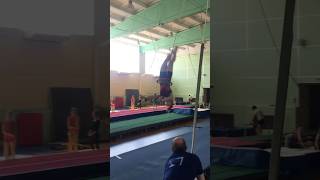 Training day sportwomen trampolinegymnastics gymnast gymnasticsolympics [upl. by Aramad]