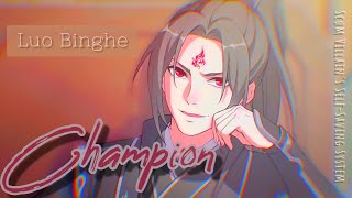 SVSSS AMV  Scumbag System  Luo Binghe  Champion [upl. by Strepphon678]