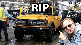 Ford’s CEO Just Shut Down Production of the New Ford Bronco [upl. by Hna505]